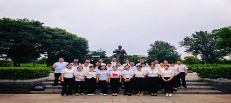 传承红色基因  砥砺初心使命 聚力履职担当丨医疗管理党支部与内科第一党支部赴富平县爱国主义教育基地开展主题党日活动