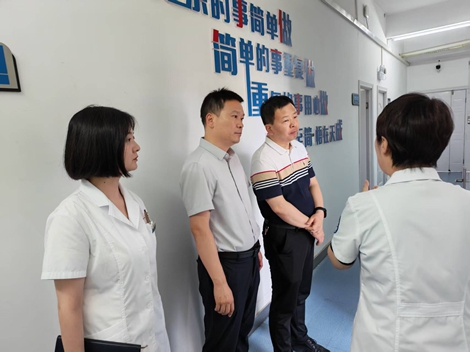 西北大学第一医院开展高温天气安全生产专项巡查
